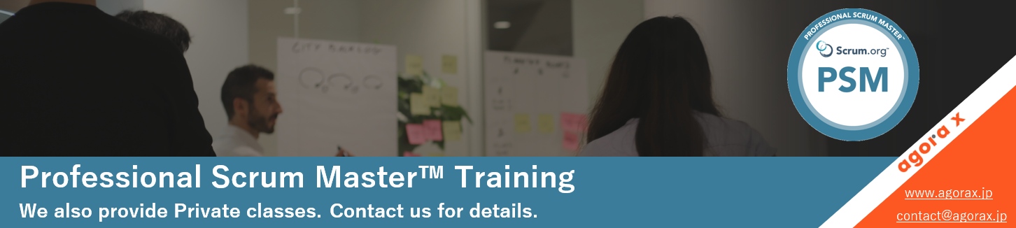 Certified Professional Scrum Master Training. We also provide Private classes.